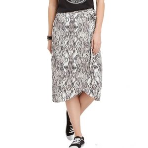 Maurice's Snakeskin Print Full Wrap Skirt SZ XXL 2XL NEW WITH TAGS